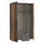 3 Door Manufactured Wood Wardrobe