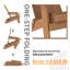 Chaise Adirondack pliante en plastique pour l'extérieur (ensemble de deux)-101430197