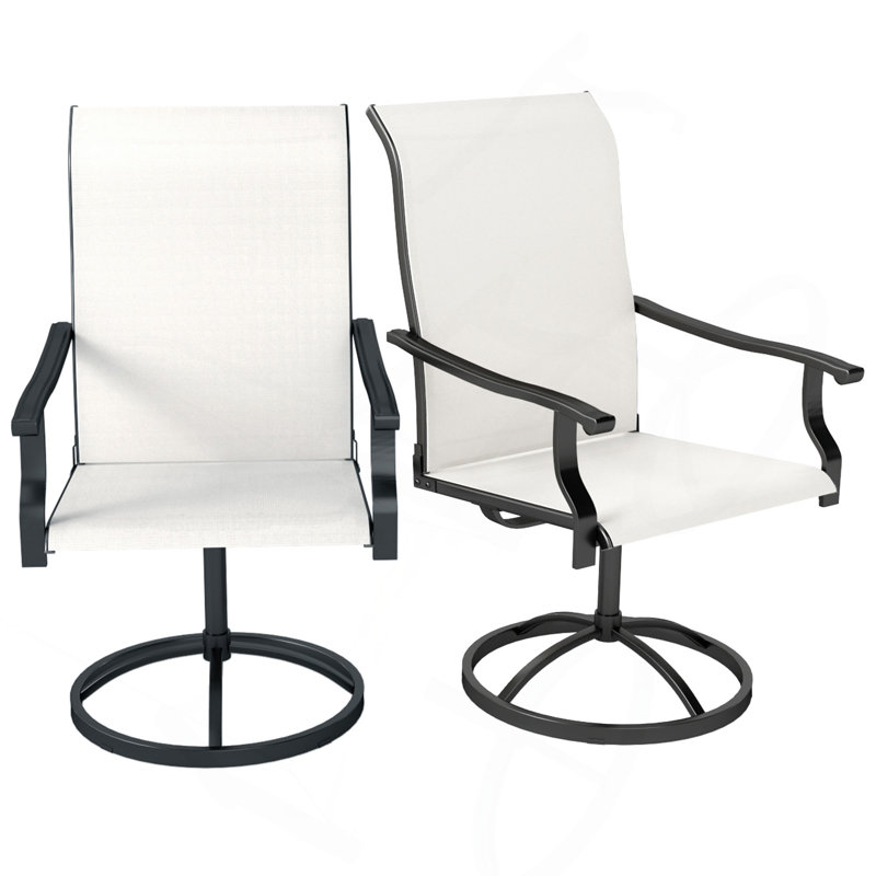 Ensemble de 2 chaises de patio Outsunny