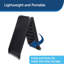 Rampe pliante pour animaux de compagnie, rampe légère pour chien et chat portable, idéale pour les voitures, les camions et les VUS, noir