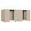 Housse pour pergola hivernale 10 pi x 20 pi, accessoire pour pergola toutes saisons, housse pour pergola d'extérieur avec parois latérales et fenêtres en filet, enceinte étanche pour la protection contre les intempéries, s'adapte à la plupart des tailles de pergola