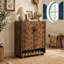 Armoire à chaussures de style naturel, armoire de rangement