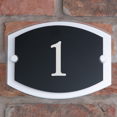Sigfried 15cm H Plastic House Number
