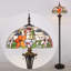 Lampe sur pied Tiffany Colibri Amber