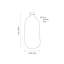 Organic Shaped Recycled Glass Tall Vase-123297980