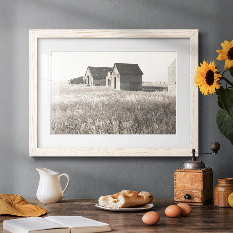 Neutre grange, impression sur papier, Blanc, H 28 po x l 42 po x P 1,5 po