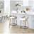 Fixed-Height Counter Stool with Swivel