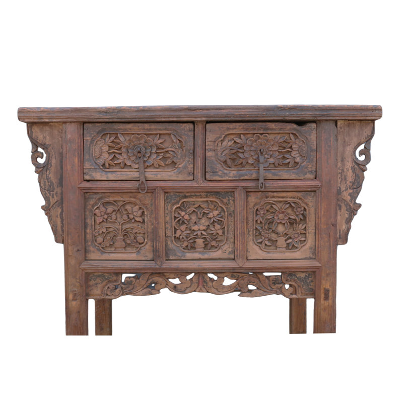 39.8'' W Solid Wood Console Table