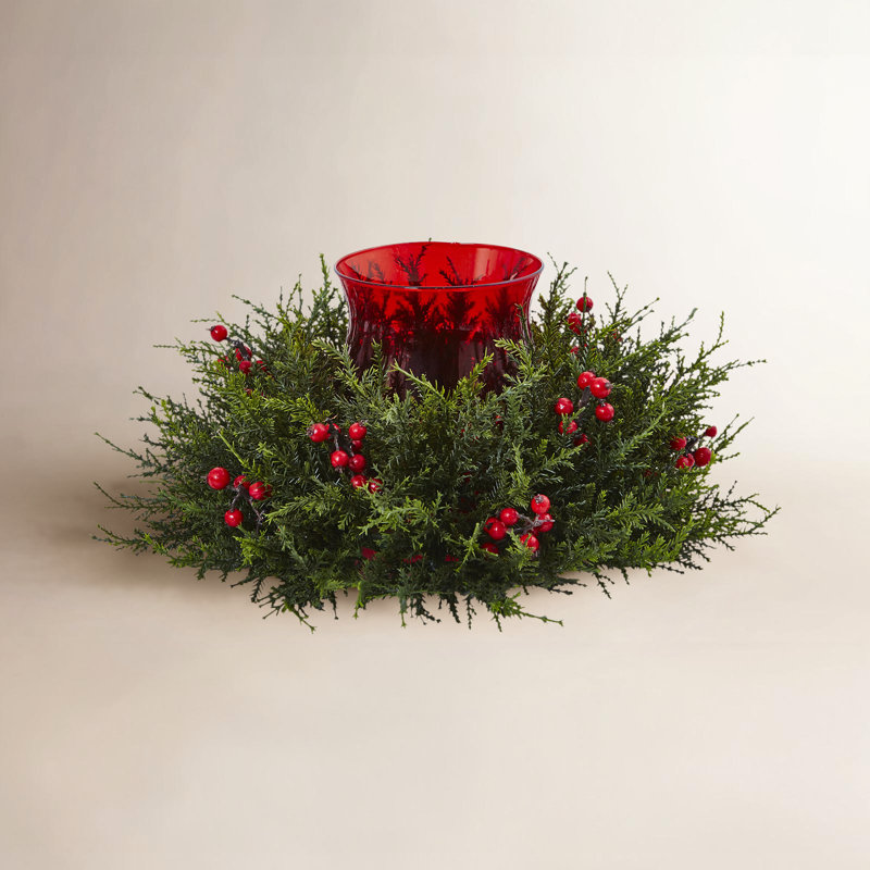 6.5'' H Glass Tabletop Hurricane