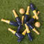 Pure Garden Solid Wood Bowling with Carrying Case-23519215