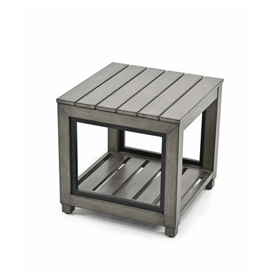 Marjani Square Metal Outdoor Side Table