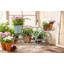 Christine Metal Bicycle Style Outdoor Planter