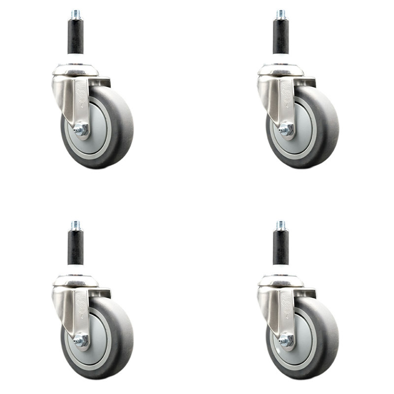 Thermoplastic Rubber Casters