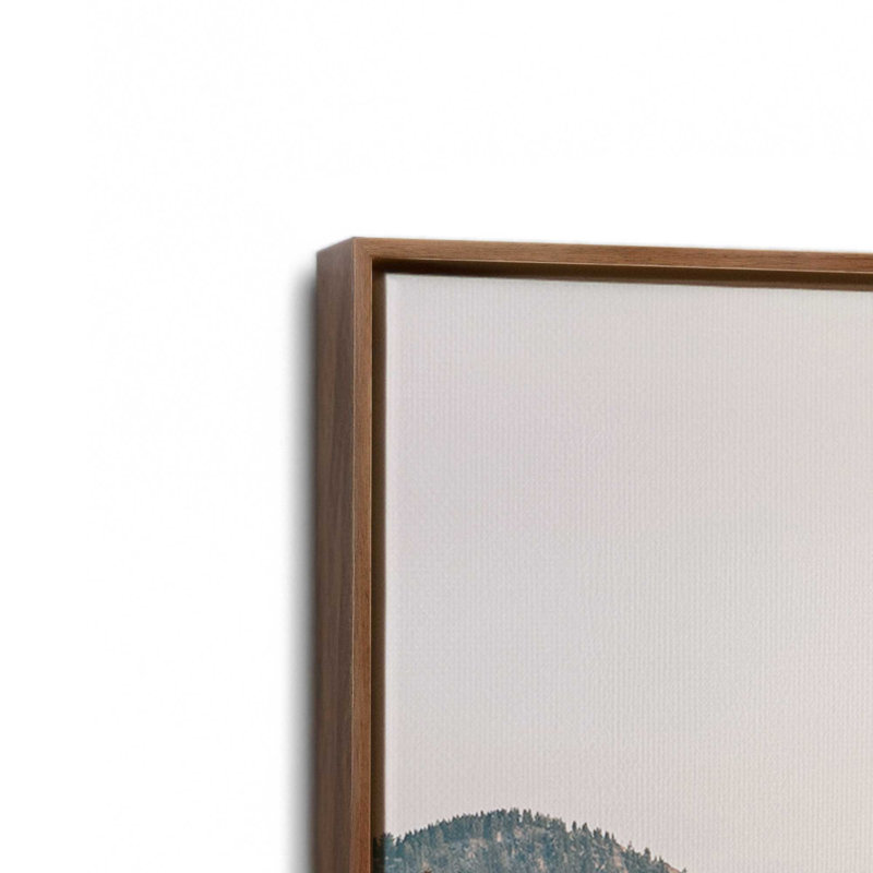 «Sparks Lake» par Rustic Bones, reproduction d'art sur toile, H 48 po x l 32 po, Impression encadrée sans passe-partout, Brun