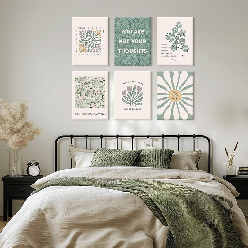 6 Piece Wrapped Canvas Print
