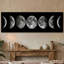 Phases de lune sur toile