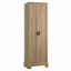 Armoire de rangement avec 2 portes pour salle de bain, bureau, tablettes réglables, panneau de fibres à densité moyenne-23881650-23881651