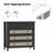 Sideboard Buffet Cabinet With 4 Drawers, Wooden Console Cabinet For Kitchen,Living Room, Dining Room-1853636894