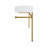 Modway Redeem Acrylic Wall-Mount Bathroom Vanity-893515947
