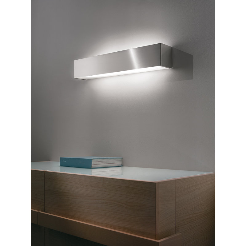 Sunrise Stainless Steel LED Flush Mount, Matte White