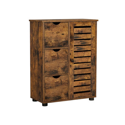 Anaysha Freestanding Bathroom Cabinet