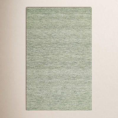 Isiah Sage Beige Hand-Tufted Wool Rug