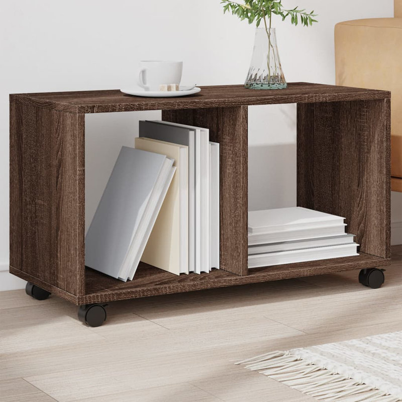 End Table, Brown oak
