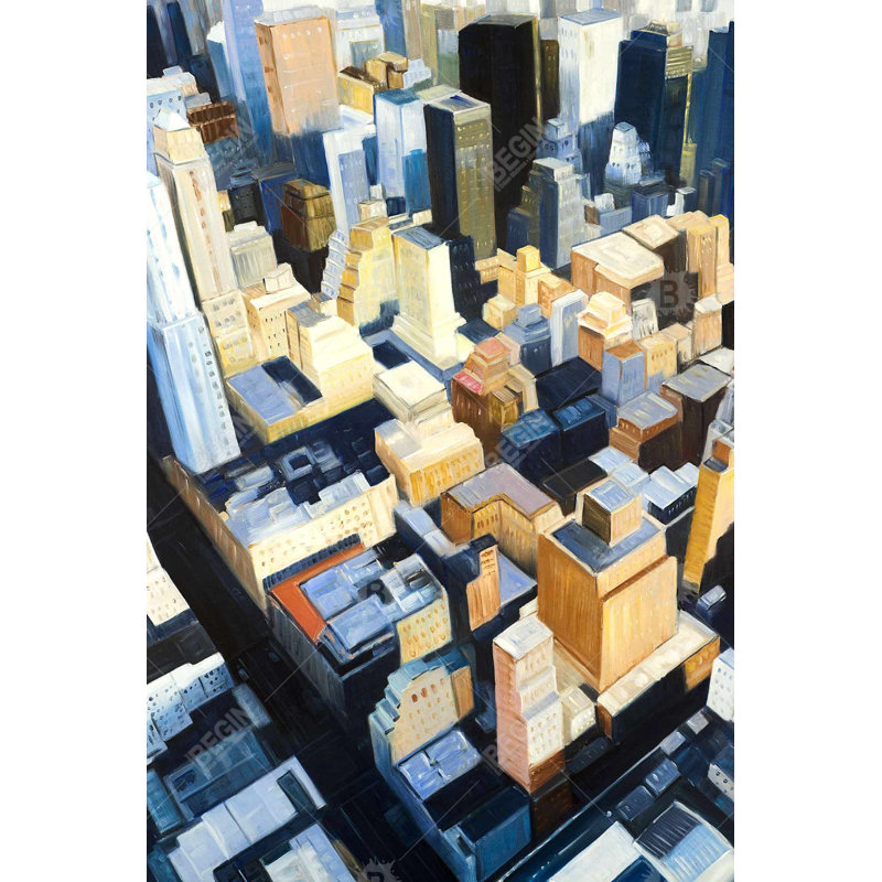 Manhattan View - Toile Empire State Building pour la décoration intérieure