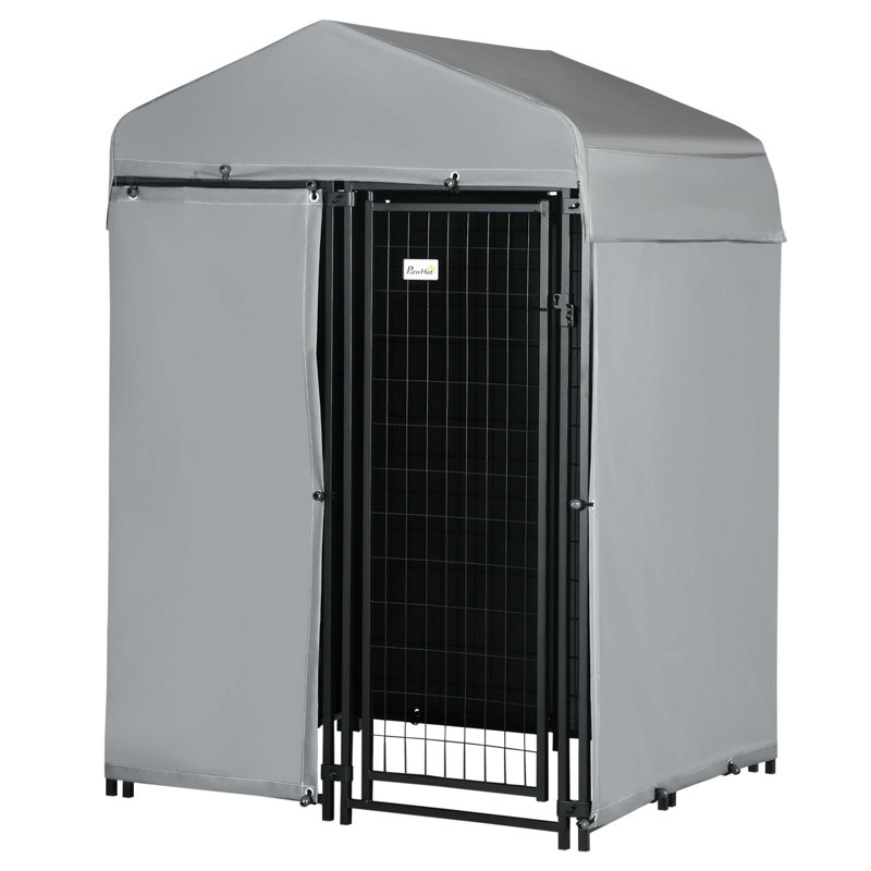 Chenil d'extérieur polyvalent avec caractéristiques de protection avancées pour animaux de compagnie