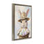 Lapin avec cadre flottant de panier d'œufs de Pâques, design par The Prints Vibe-209024745-209024748