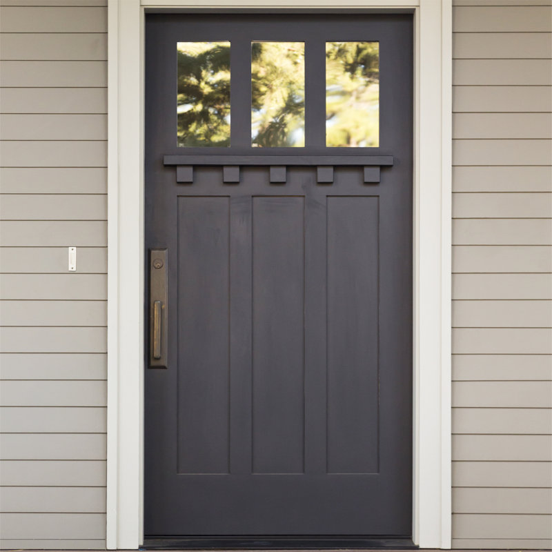 White Push Button Doorbell