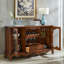 Buffet en bois massif American Side Cabinets Wine Cabinets 62,9 po