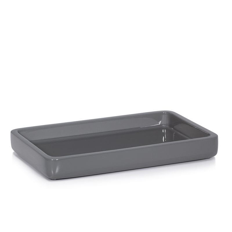 Domus Smoke Gloss Bathroom Tray