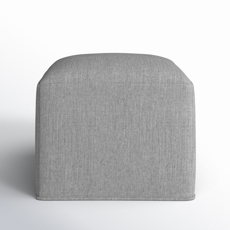 Repose-pieds rembourré 22 po Praia Sunbrella®, Toile granit Sunbrella®