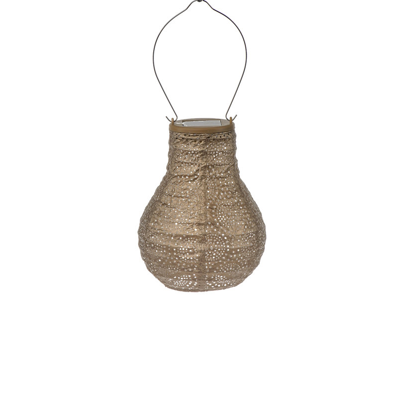 13.9'' Battery Powered Integrated LED Outdoor Lantern