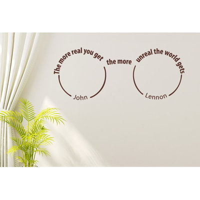 John Lennon Wall Sticker