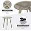 Round Metal Outdoor Side Table , 15.76cm W 15.76cm D