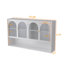Armoire murale en verre à quatre portes-342712508