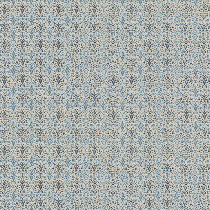 Portobello Arabesque 100% Linen Fabric
