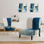 Fauteuil de chambre rembourré Indigo Panel IV - Glam