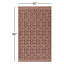 Tapis géométrique en laine et en coton tissé à la main Freya-1366179858