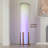 Led Novelty Dimmable Column Floor Lamp With Remote Control