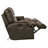 Anjuman 93" Leather Match Reclining Sofa-24734706-24734707-24676003