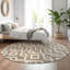 Tapis brun Cerrito lavable à la machine de qualité supérieure-109612656