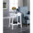Kaife White Finish Accent Table