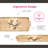 Pimpernel Sugar Magnolia Sandwich Tray - Beige