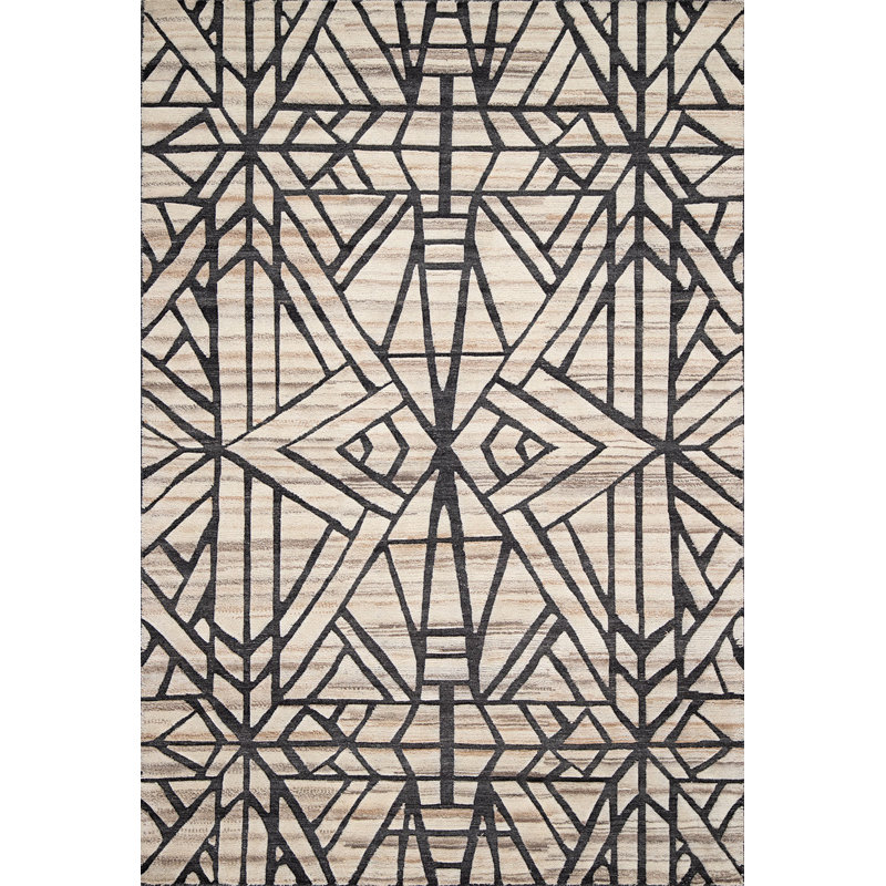 Bariloche Wool Geometric Area Rug, Rectangle 12' x 15'