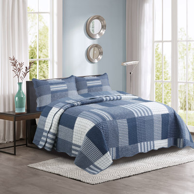 Ensemble de courtepointe 2 pièces Marina Soft Home Marina de Pinsonic Bedding