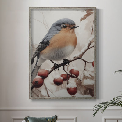 «Christmas Holiday Art», série 2-CD XXXII, reproduction encadrée - bois massif