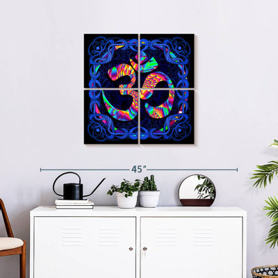 Symbole Adella psychédélique Om